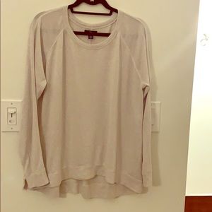 Cream Color Light Sweater - Gap size XL